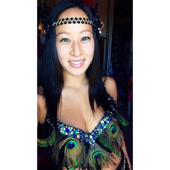 Peacock rave outfit - Picture 2 of 4