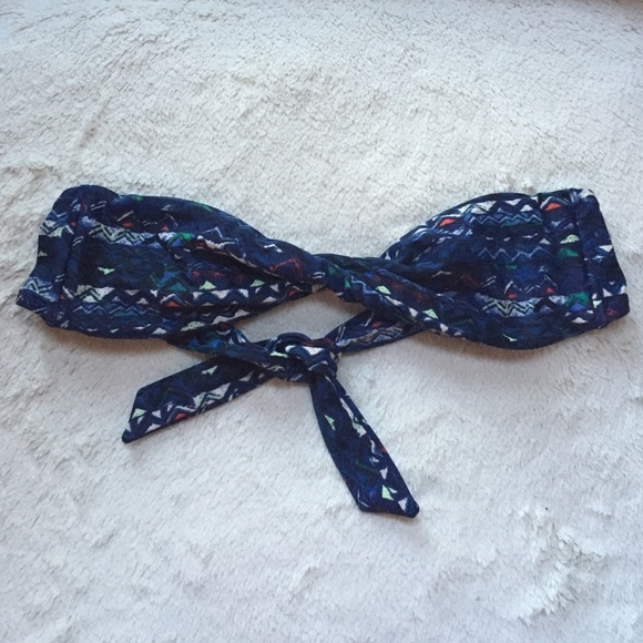 *CLOSET OPEN* bikini bandeau navy