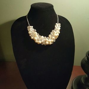 Cluster bead necklace