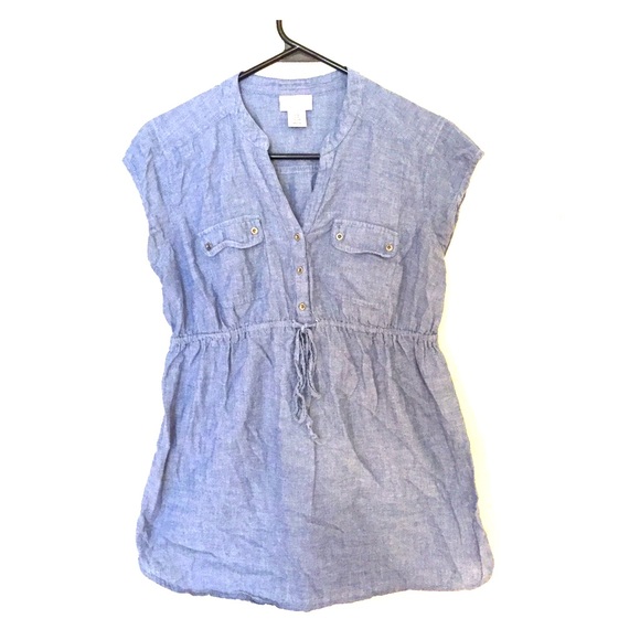 Motherhood Maternity Chambray Shirt