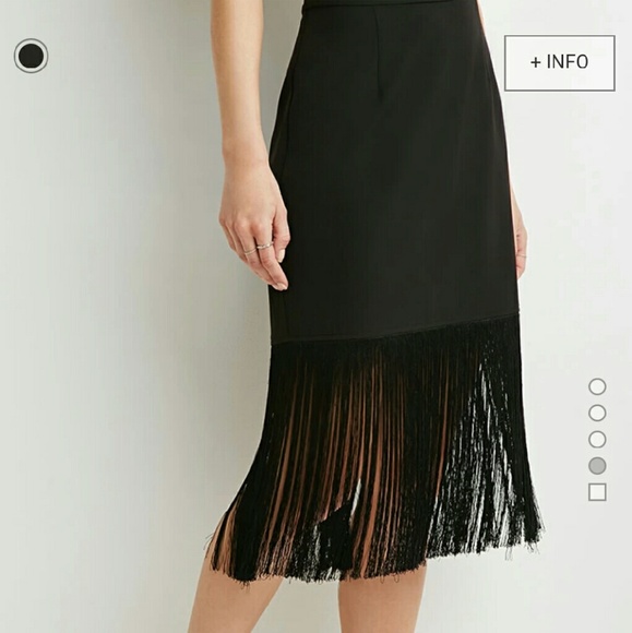 Fringe skirt