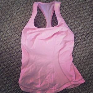 Lululemon racetrack workout top