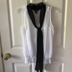 White formal top