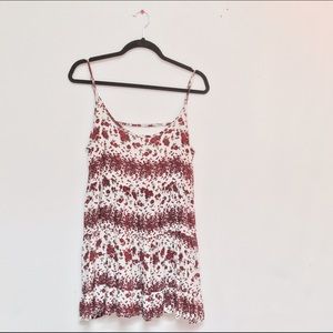 Brandy Melville red roses jada dress