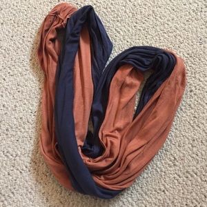 Two Tone Infinity Scarf