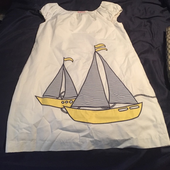 Lilly Dress Sailboats