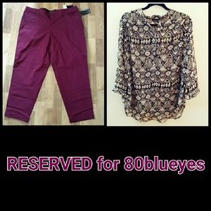 RESERVED Bundle for 80blueyes