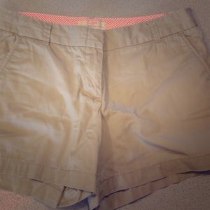 J crew factory size 12 khaki chino shorts