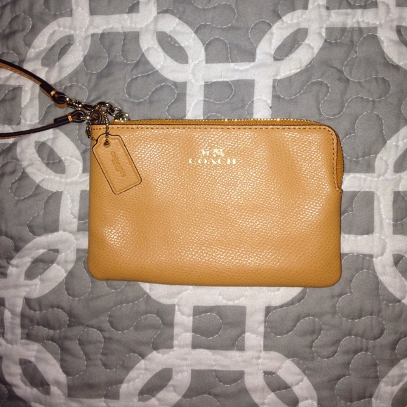 Yellow Coach Wristlet