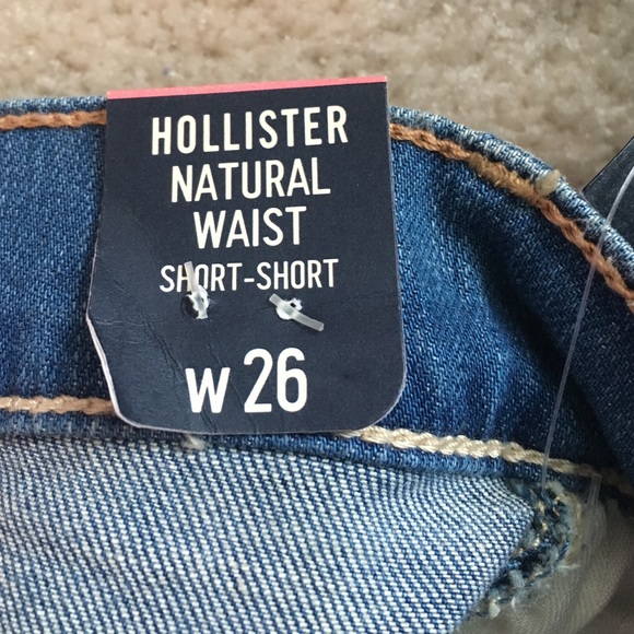 Hollister natural/high waisted short-shorts - Picture 3 of 4