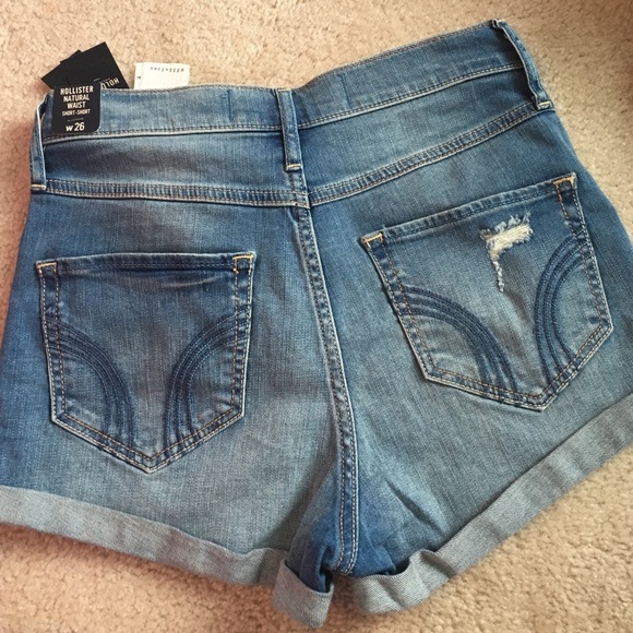 Hollister natural/high waisted short-shorts - Picture 4 of 4