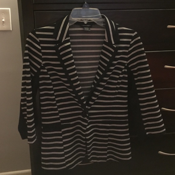 Striped blazer