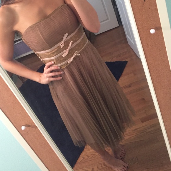 Betsy Johnson Strapless Dress