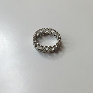 Etsy heart ring Sterling Silver