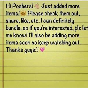 More Items!