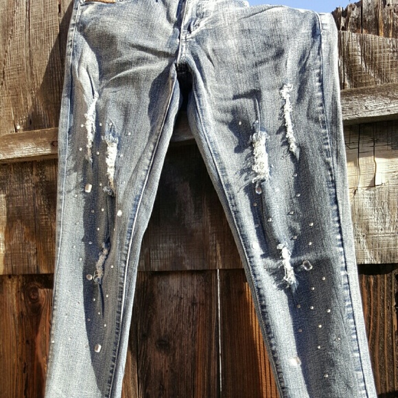 Cute bling bling jeans - Picture 2 of 4