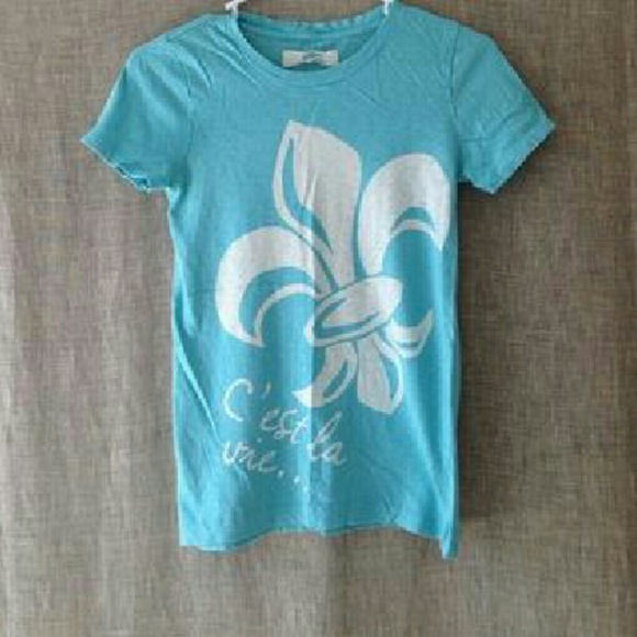 J Crew Blue Tee