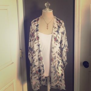 Abstract Kimono