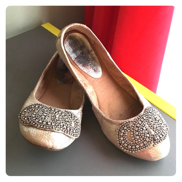 Antonio Melani jeweled ballerina flats