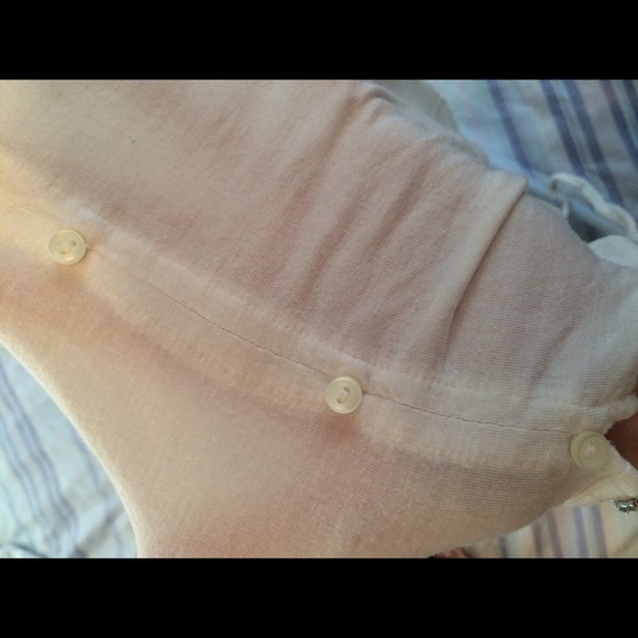 American Eagle White Tank Top Blouse - Picture 2 of 4