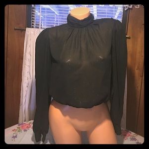 Black dressy top
