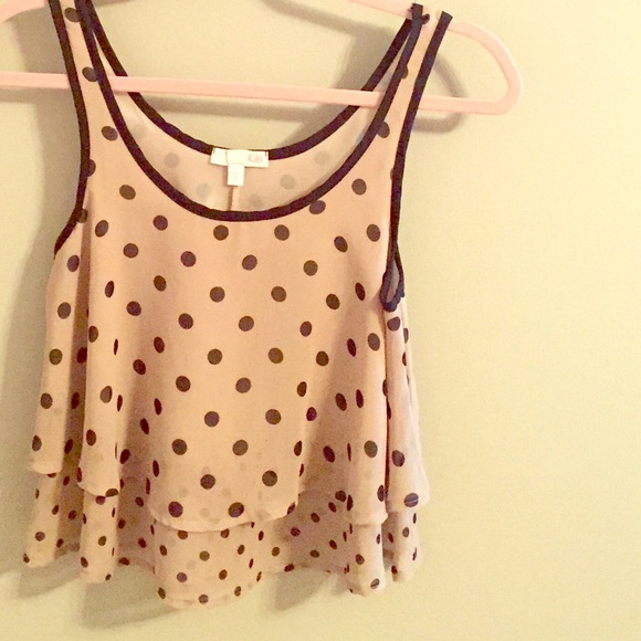 Polka Dot Crop