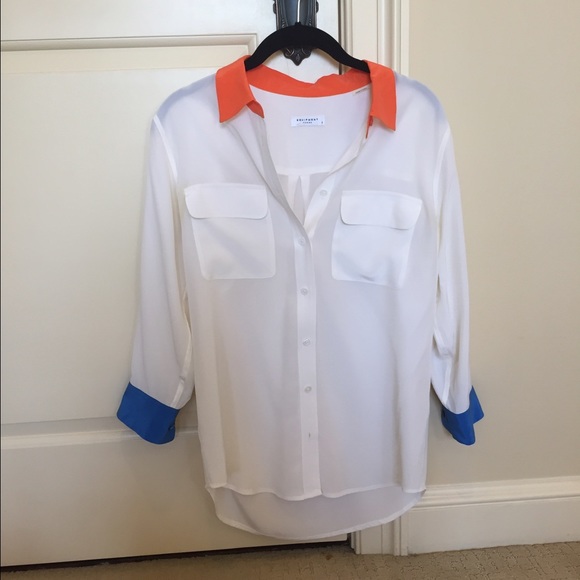 EQUIPMENT Sheer Button Down Shirt