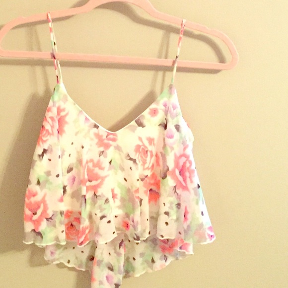 Floral Crop Top