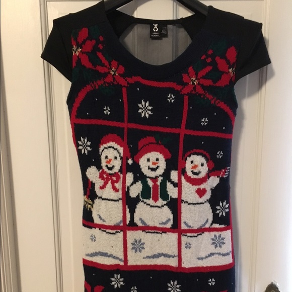 ugly sweater dress urban outfitters