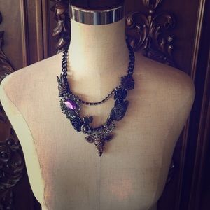Betsey Johnson Dark Forest necklace