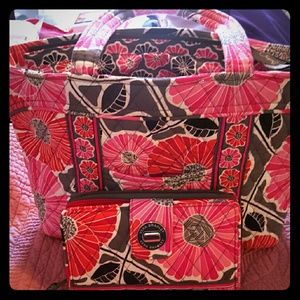 Vera Bradley Pocketbook and wallet set