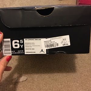 Air Jordan high tops sneaks