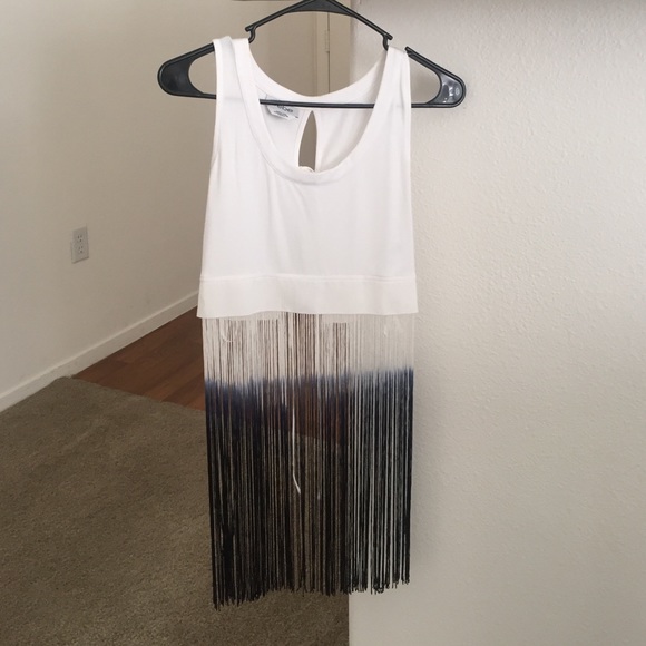White Bebe top