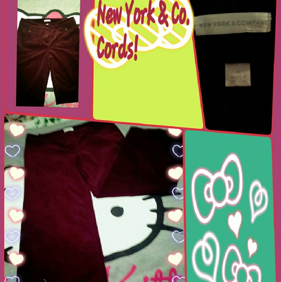 New York & Co. cords - Picture 1 of 2