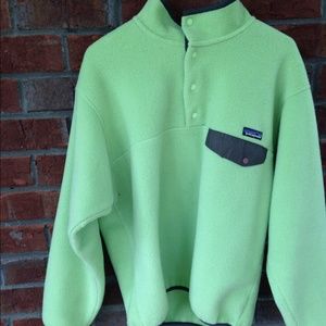 Light green Synchilla Patagonia!