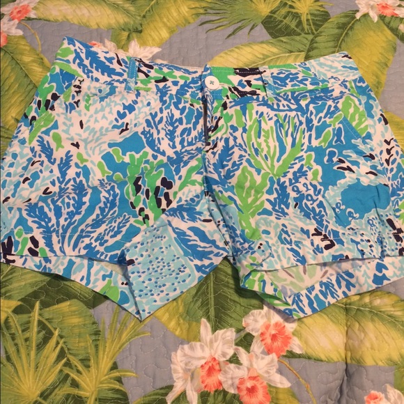 Lilly Pulitzer Let's Cha Cha Callahan shorts 4
