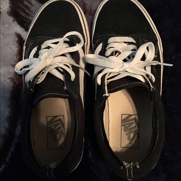 Black high top vans