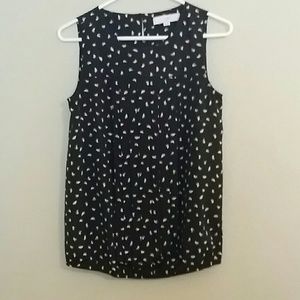 Black and white blouse, Ann Taylor Loft, XS