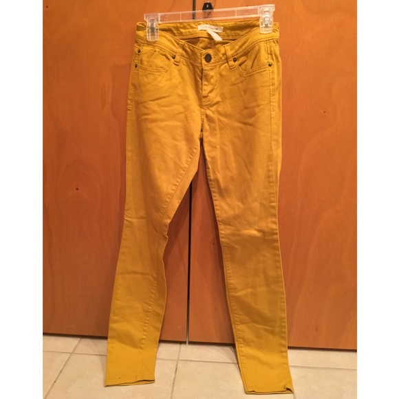 Mustard jeans Size 25 (skinny) - Picture 1 of 3