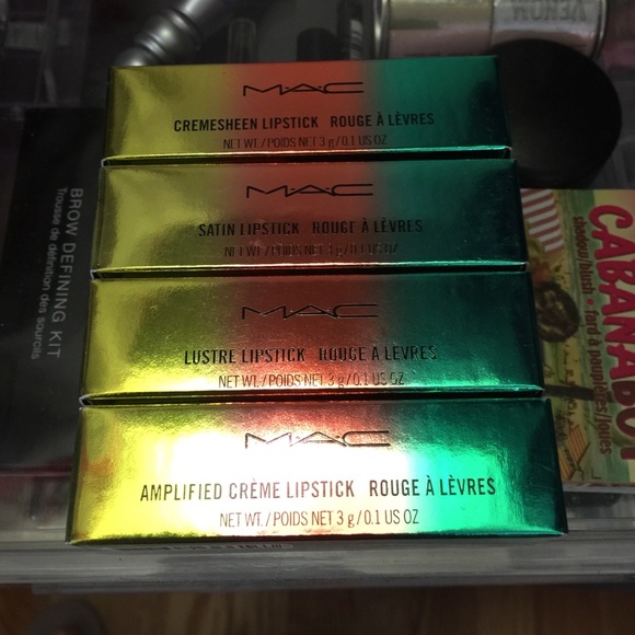 Mac wash and dry lipsticks