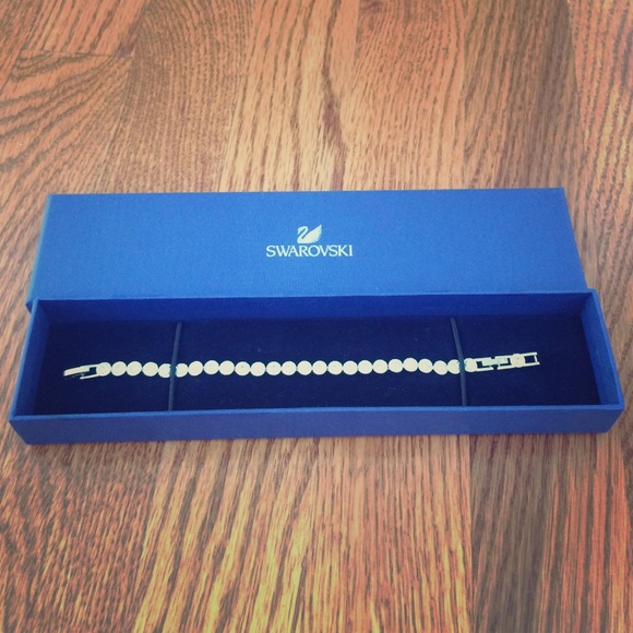 Swarovski crystal tennis bracelet