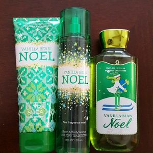 Bath and Body Works Vanilla Bean Noel Lot