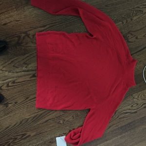 Red sweater