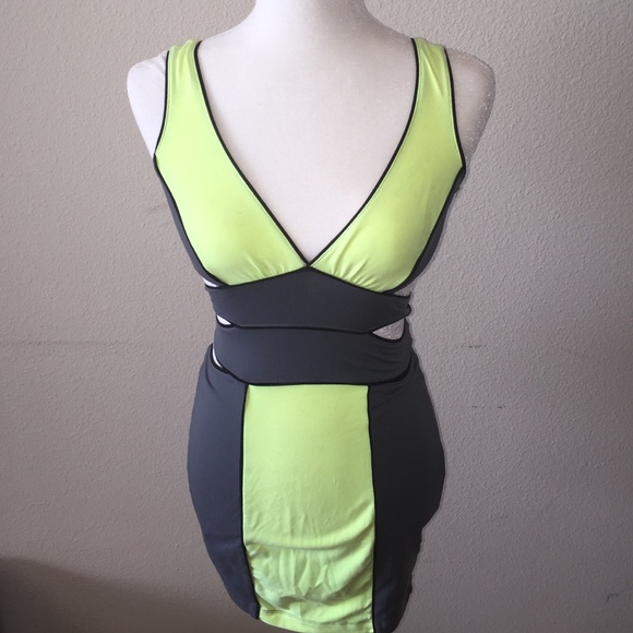 Neon Day To Night Dress