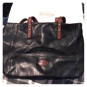Authentic Fossil Tote Bag