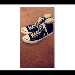 Black and White Converse