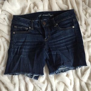 American Eagle Denim Stretch Shorts