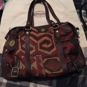 Authentic Fossil Tote Bag