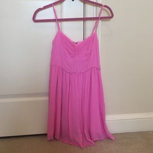 Bubblegum Pink Skater Dress