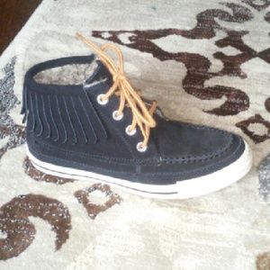 Converse moccasin fringe boot